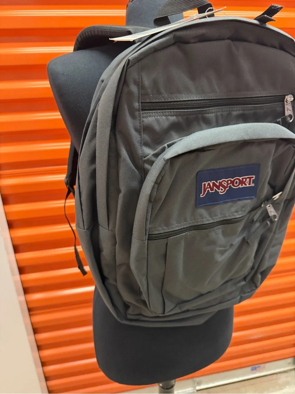 NWT Jansport Big Student Backpack - Forge Grey